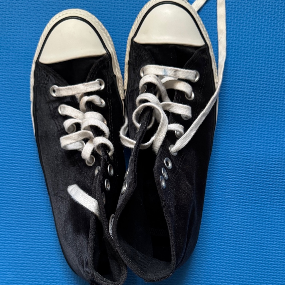 Black Velvet Chuck Taylor